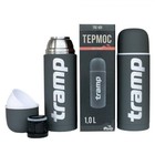 Термос Tramp TRC-109, Soft Touch 1,0 л., серый - Фото 5