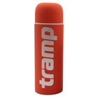Термос Tramp TRC-109, Soft Touch 1,0 л., оранжевый - фото 301557889