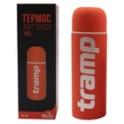 Термос Tramp TRC-109, Soft Touch 1,0 л., оранжевый - Фото 3