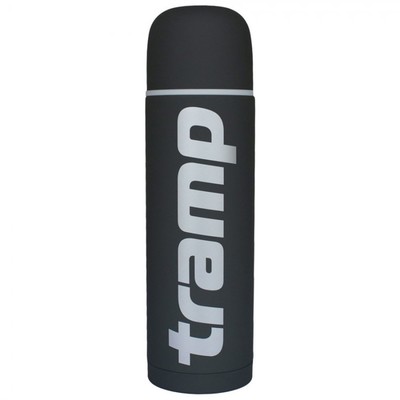 Термос Tramp TRC-110, Soft Touch 1,2 л., серый