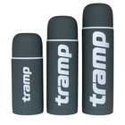 Термос Tramp TRC-110, Soft Touch 1,2 л., серый - Фото 5