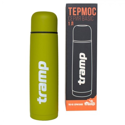 Термос Tramp TRC-113, Basic 1 л., оливковый
