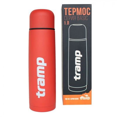 Термос Tramp TRC-113, Basic 1 л., красный