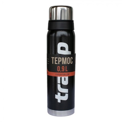 Термос Tramp TRC-027, 0,9 л, чёрный