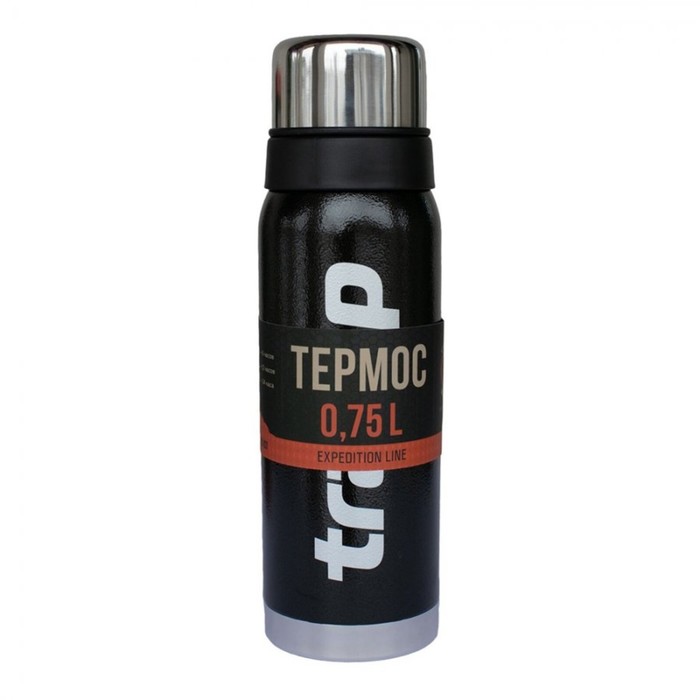 Термос Tramp TRC-031, 0,75 л, чёрный - Фото 1