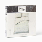 Постельное бельё LoveLife дуэт Tulips 143х215см-2шт,225х240см,50х70см-2шт, жатка, 100% п/э, 100гр/м2 10322877 - фото 12445391