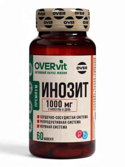 Инозитол OVERvit, 60 капсул