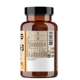 Омега-3 35% OVERvit, 60 капсул массой 1400 мг