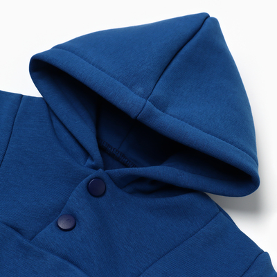 Худи детское «Крошка Я» Blueberry, рост 74-80 см, синяя