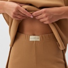 Костюм женский (футболка и брюки) MIST, р. 40-42, коричневый - Фото 7