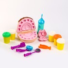 Набор теста для лепки «Стоматолог» 5 баночек по 60 г - Фото 2