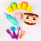 Набор теста для лепки «Стоматолог» 5 баночек по 60 г - Фото 3