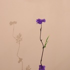 Интерьерный декор из бамбука, цветы пластик 200 см сиреневый - Фото 4