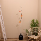 Интерьерный декор из бамбука, листья пластик 200 см оранжевый - фото 321725542