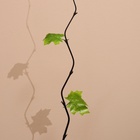 Интерьерный декор из бамбука, листья пластик 200 см зелёный - Фото 3