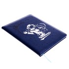 Дневник школьный, 5-11 класс, обложка ПВХ «Космонавт», синий - Фото 4