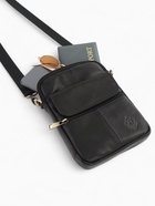 Сумка кросс-боди мужская Fidelio Largo, на молнии, 3 наружных кармана, 16×3×21 см, чёрная - Фото 11