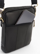 Сумка кросс-боди мужская Fidelio Largo, на молнии, 3 наружных кармана, 16×3×21 см, чёрная - Фото 5