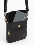 Сумка кросс-боди мужская Fidelio Largo, на молнии, 3 наружных кармана, 16×3×21 см, чёрная - Фото 6