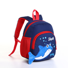 Рюкзак детский на молнии, цвет синий - фото 321648869