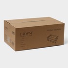 Корзины для хранения LaDо́m, 2 шт., ручное плетение, с ручками, коричневые - Фото 9