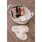 Корзины для хранения LaDо́m, 2 шт., ручное плетение, хлопок, белые - Фото 9