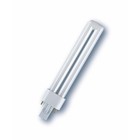 Лампа люминесцентная LEDVANCE, G23 (2-штырьковый), 9 Вт, 600 лм, 3000 К, свечение тёплое белое - фото 4357570
