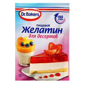 Желатин пищевой для десертов "Д-р Бейкерс", 10 г