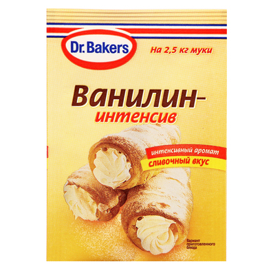 Пищевой араматизатор "Д-р Бейкерс" со вкусом ванилин-интенсив 2 г