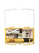 Гравер аккумуляторный ТУНДРА, 12 В, 0.7 Ач, micro-USB, 5000-15000 об/мин, 3 ск., 76 пр. 935 - Фото 2