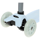 Самокат GRAFFITI Baby, колёса световые PU 120/70 мм, ABEC 7, цвет серый - фото 4458952