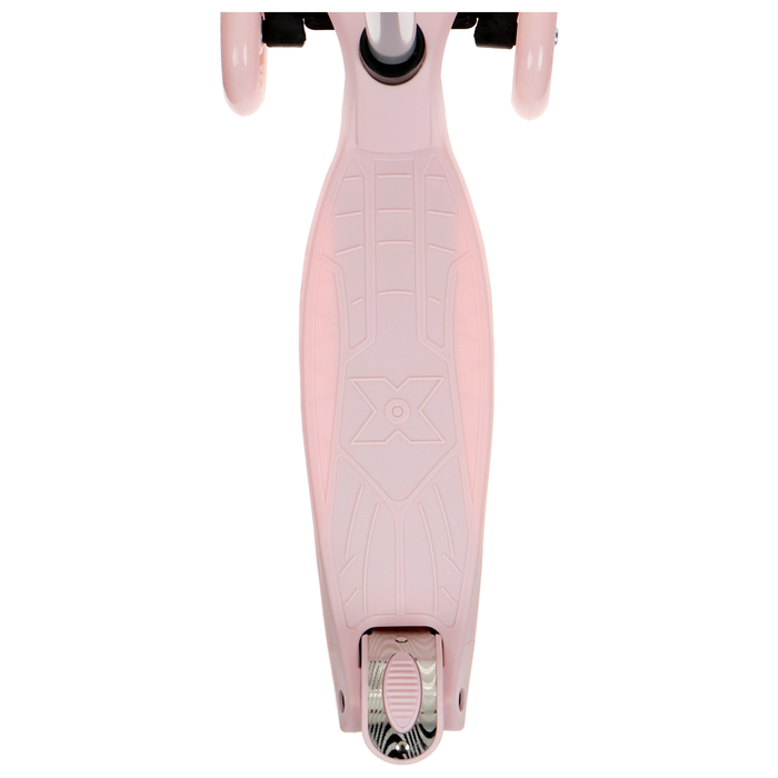 Самокат GRAFFITI, колеса световые PU 120/70 мм, ABEC 7, цвет розовый