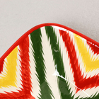 Салатник узбекский Риштанская Керамика «Атлас», 17×5.5 см, разноцветная - Фото 3