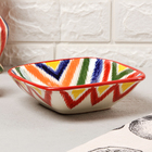 Салатник узбекский Риштанская Керамика «Атлас», 17×5.5 см, разноцветная - Фото 4