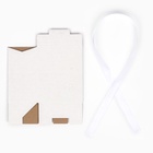 Коробка складная «Домик, белый », 15 х 18 х 10 см (комплект 2 шт) - фото 49346641