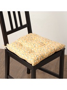 Подушка на стул «Этель. Цветы», 40×40 см, жёлтая - Фото 7