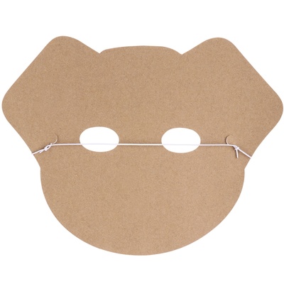 Маска карнавальная, Синий трактор, набор 5 шт.