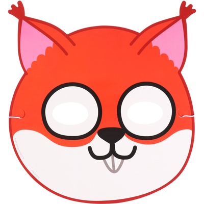 Маска карнавальная, Синий трактор, набор 5 шт.