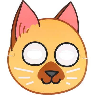 Маска карнавальная, Синий трактор, набор 5 шт.