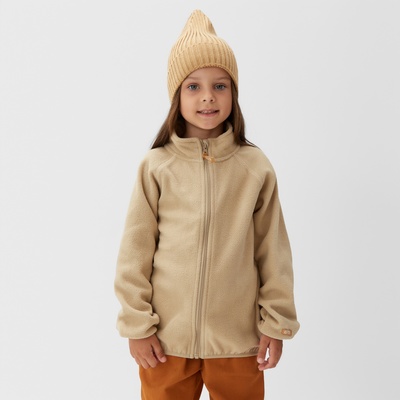 Детская кофта на молнии KAFTAN, бежевая, размер 30 (98-104 см)