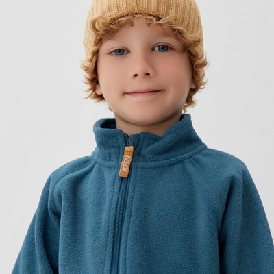 Детская кофта на молнии KAFTAN, синяя, размер 28 (86-92 см)
