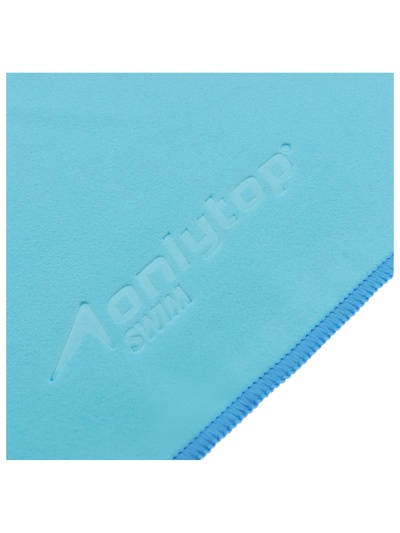 Полотенце из микрофибры ONLYTOP, 76×152 см, цвет голубой