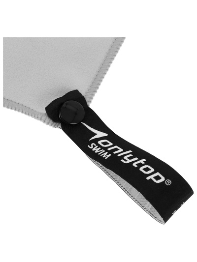 Полотенце из микрофибры ONLYTOP, 76×152 см, цвет серый