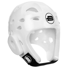 Шлем для тхеквандо BoyBo Premium, р. M, цвет белый - Фото 1