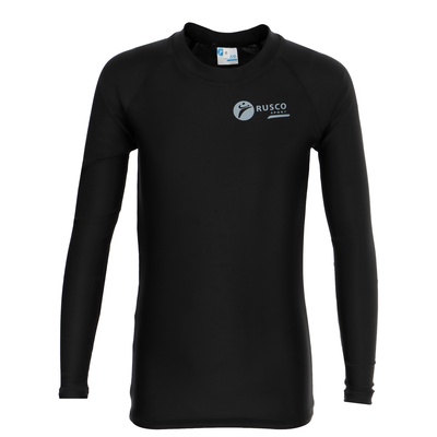 Рашгард для MMA Rusco Sport ONLY BLACK, р. 2XL, детский, чёрный