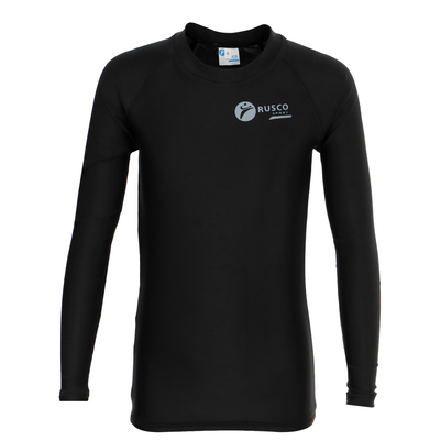 Рашгард для MMA Rusco Sport ONLY BLACK, р. L, детский, чёрный