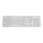 Комплект клавиатура и мышь Гарнизон GKS-140, беспроводная, мембранная, 1600 dpi, USB, белый - Фото 3