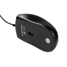 Мышь Gembird MOP-110, проводная, оптическая, 1000 dpi, USB, чёрная - фото 11320474