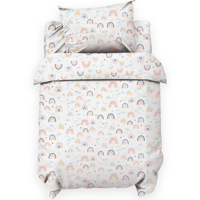Постельное бельё ясельное LoveLife «Радуга», сатин