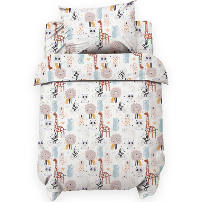 Постельное бельё ясельное LoveLife «Зоопарк», сатин